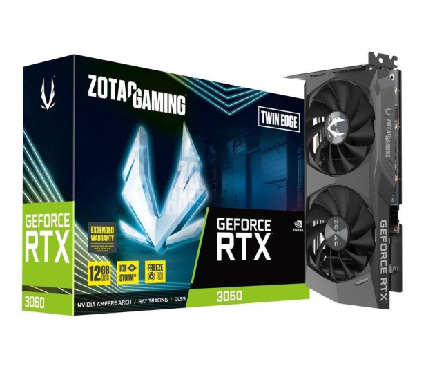 Zotac GeForce RTX 3060 Twin Edge 12GB GDDR6 - 633021 - zdjęcie